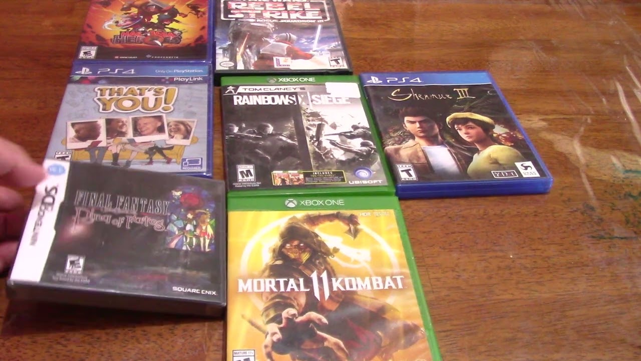 Эпизод 23; Покупка запечатанных или подержанных игр и отказ от их игры.