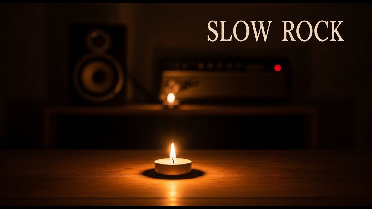 This Slow Rock Track Feels Personal 🎸 Emotional Guitar Rock Song for Night Mood