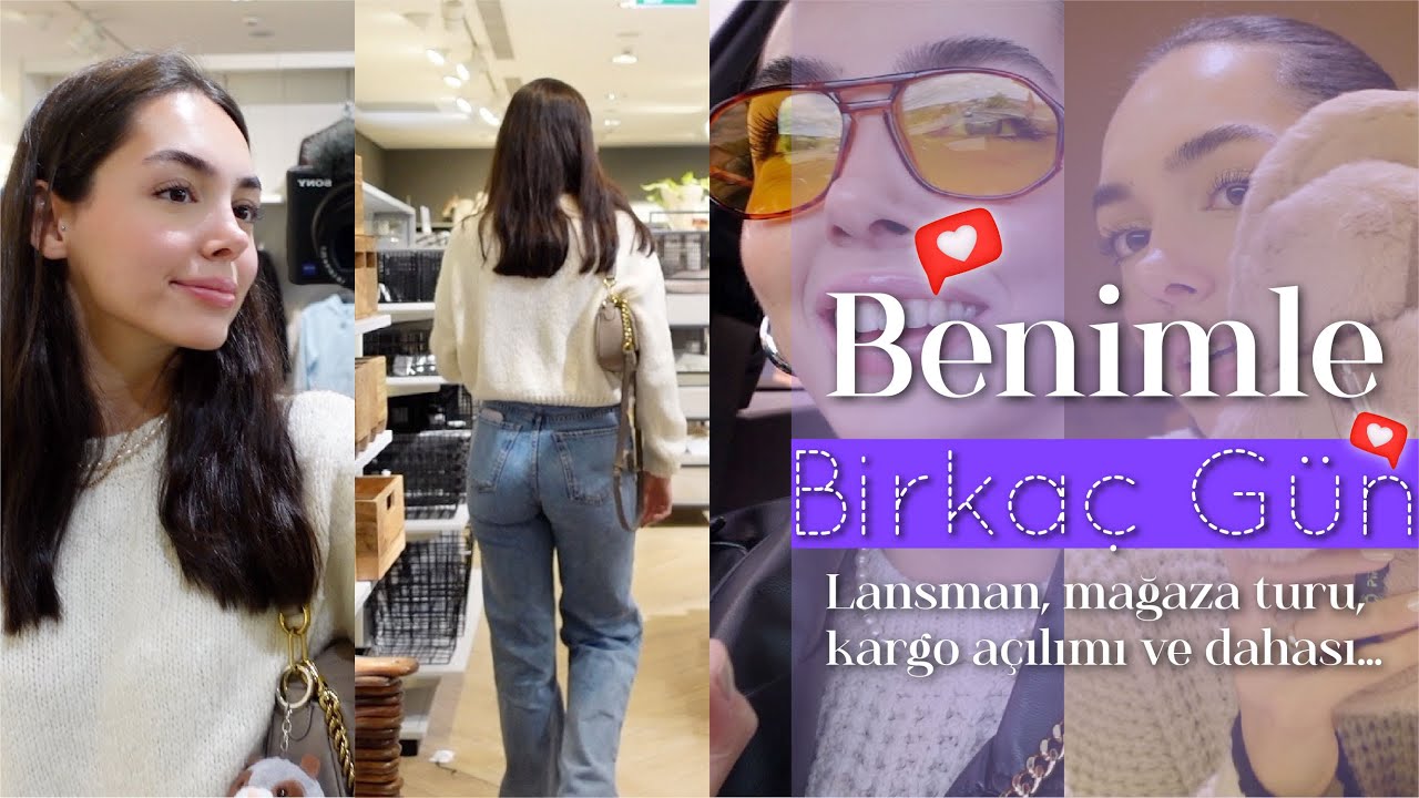 Benimle Birkaç Gün | Lansman, Mağaza Turu, Spor, Bol Sohbet | #zeynepberdibek