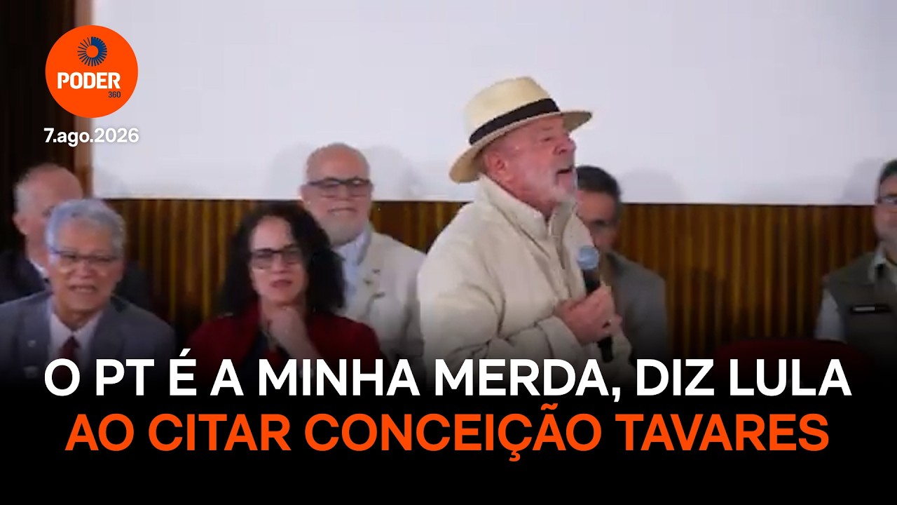 O PT &eacute; a minha merda, diz Lula ao citar Maria da Concei&ccedil;&atilde;o Tavares