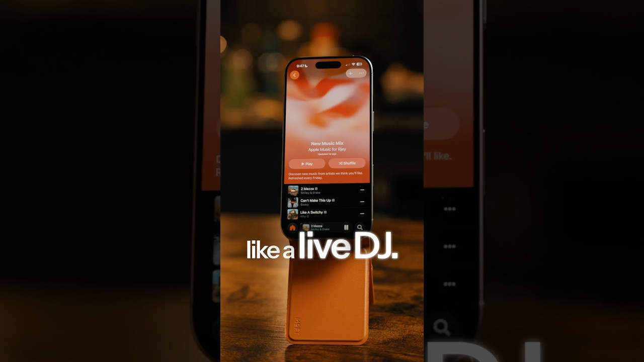 Apple Music's Secret DJ Feature Puts Spotify on Notice! #AppleMusic #AutoMix #Spotify #music  #iOS26