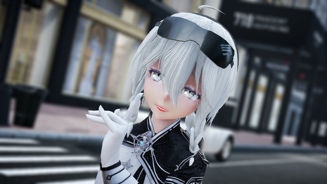 【MMD】　『Gimme×Gimme』　Tda Police Haku  (4k/60fps)