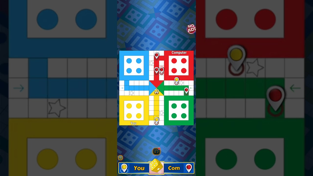 Ludo king game (play 142)Me vs computer 🎲#ludo 