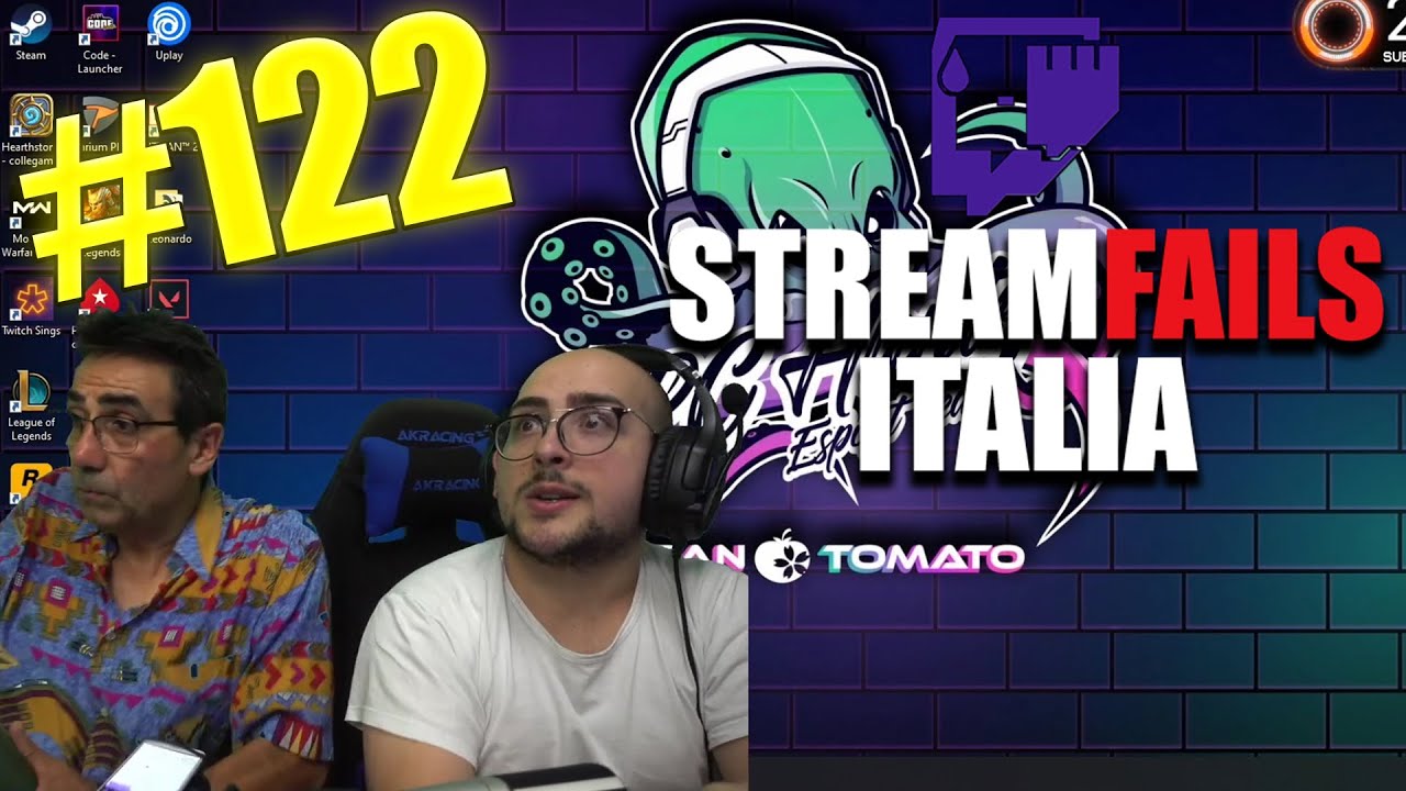 Twitch Fails Italia Compilation #122 | MatteoHS | Hemerald | pizfn | Lela93 | ndr95peroz