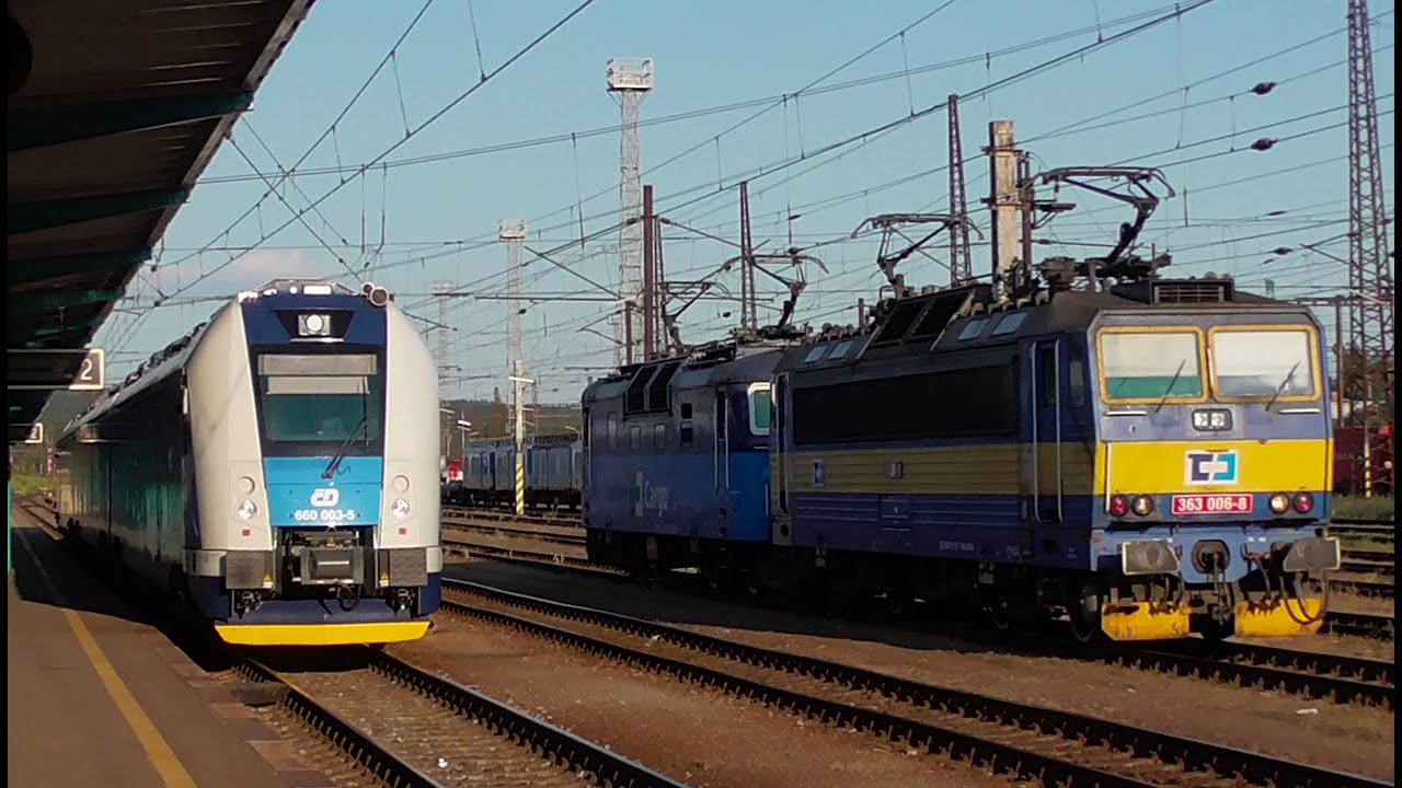 Vlaky Česká Třebová - 8.6.2016 / Trains in Česká Třebová