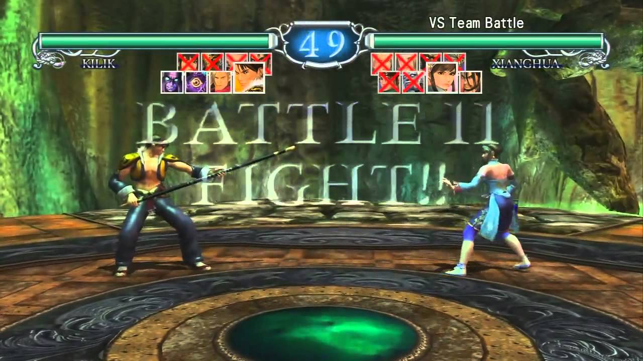 Soul Calibur 2 HD - Team battles with Subjectivve