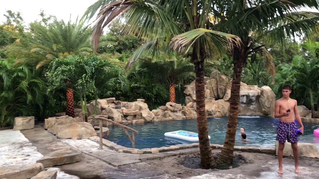 Custom Backyard Oasis Using RicoRock Faux Rock Products