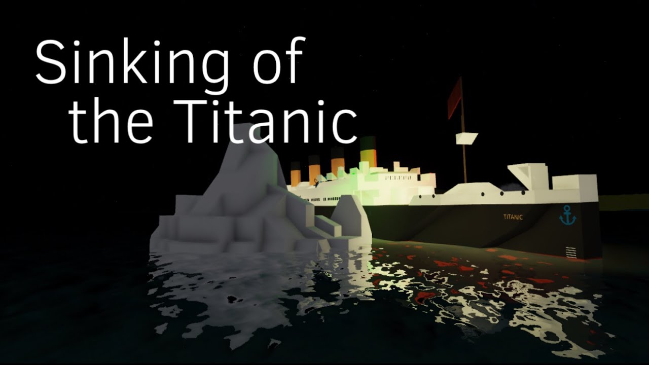 Sinking of the Titanic | Roblox Plane Crazy
