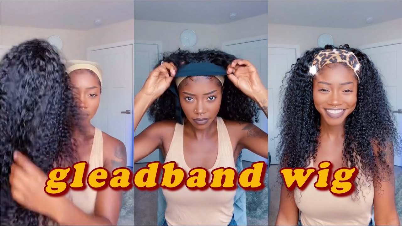I'M SHOOK!!🙃 Affordable Headband Wig Review (Beginner Friendly) | Quick Install!