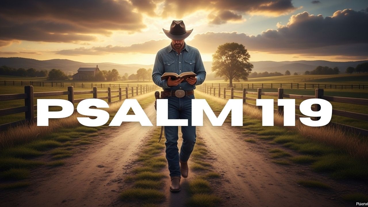 I wrote a country song inspired by Psalm 119.