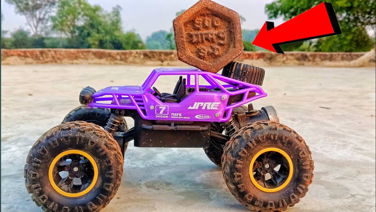 “How much weight can the RC Car handle in the weight test?”