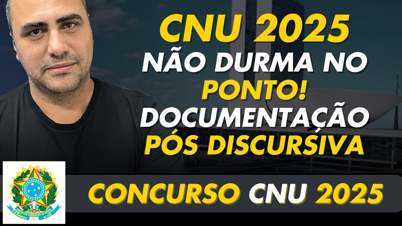 Aprovado na Discursiva CNU? Veja a documentação necessária
