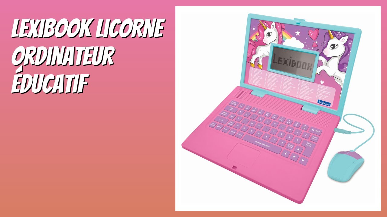 AVIS (2026) : Lexibook Licorne Ordinateur Éducatif. DÉTAILS