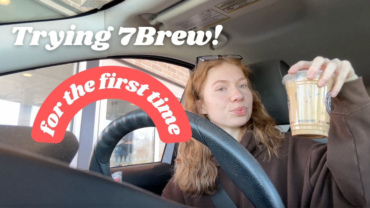 trying 7Brew for the first time!