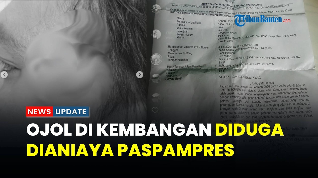 Kronologi Ojol di Kembangan Diduga Jadi Korban Penganiayaan, Pelaku Diduga Anggota Paspampres