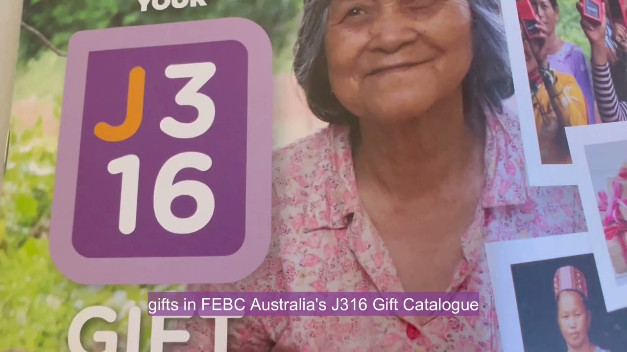 FEBC Australia J316 Christmas Gift Catalogue
