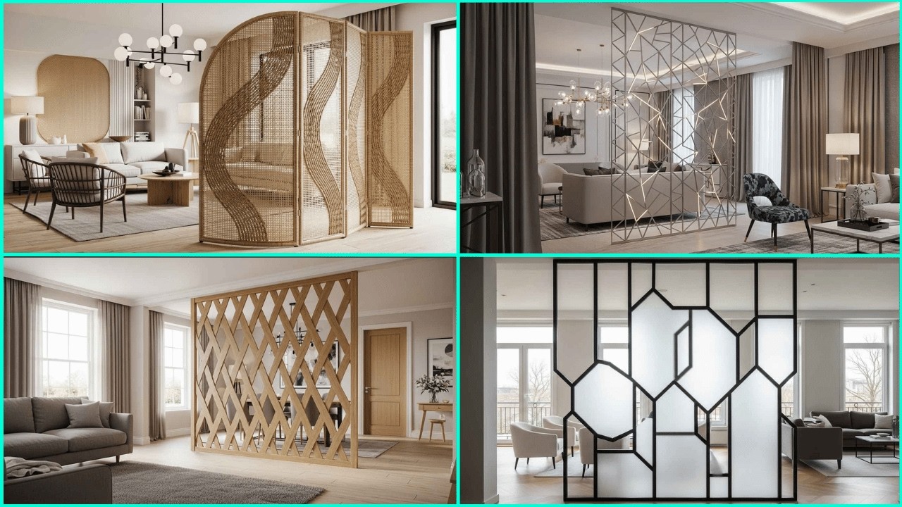 Modern Home Room Divider Designs for Stylish Open Living Spaces