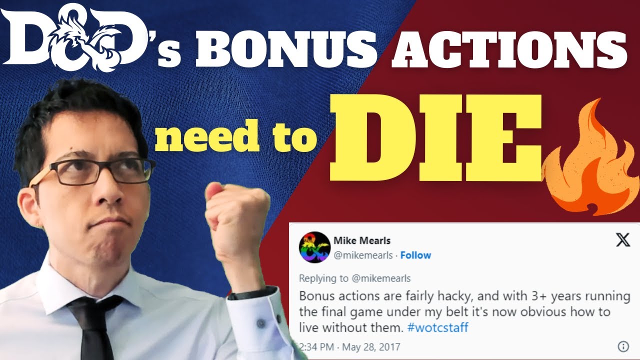 D&D's bonus actions need to die in a fire (The Rules Lawyer)