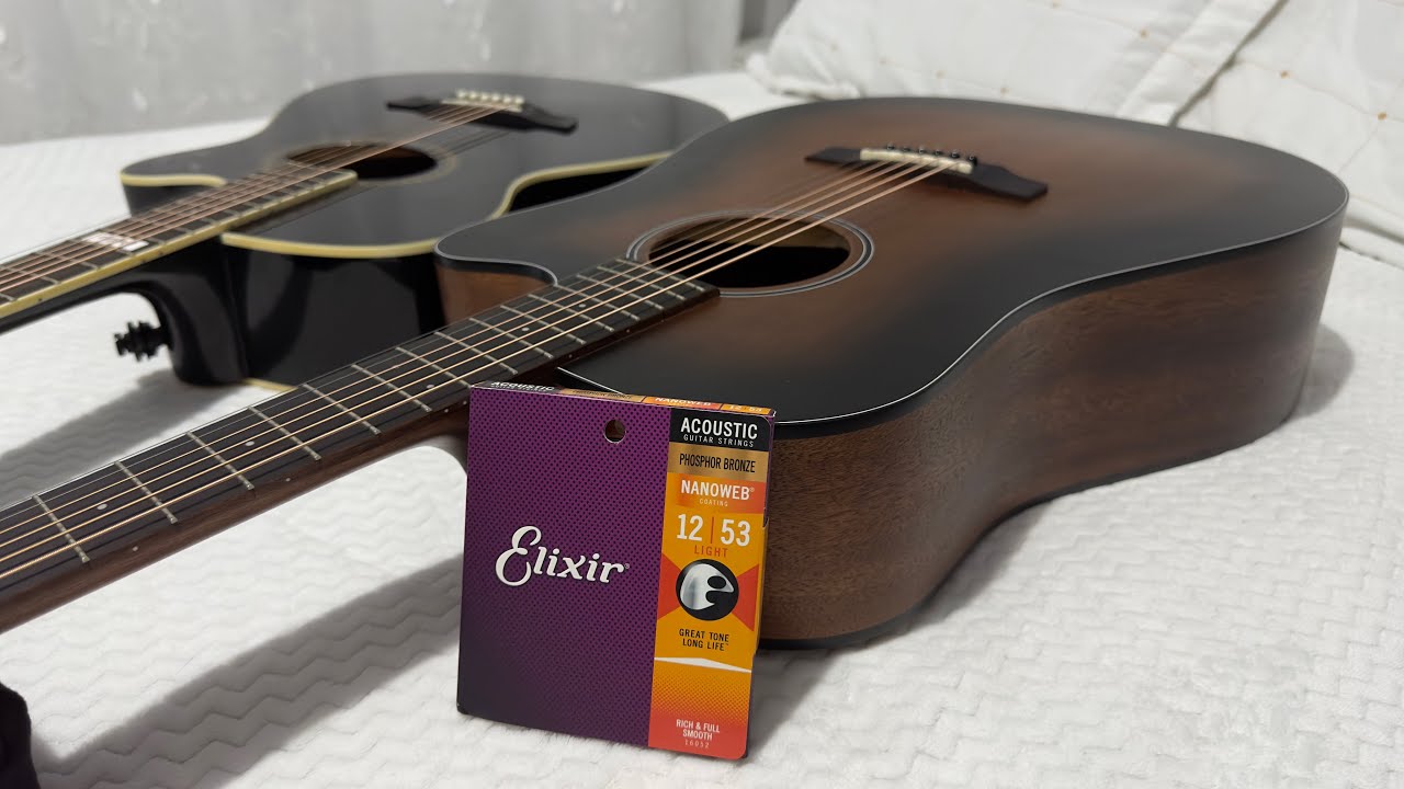 CORDAS NOVAS NO VIOLÃO CORT CORE - ELIXIR 012 PHOSPHOR BRONZE | A MELHOR DE TODAS
