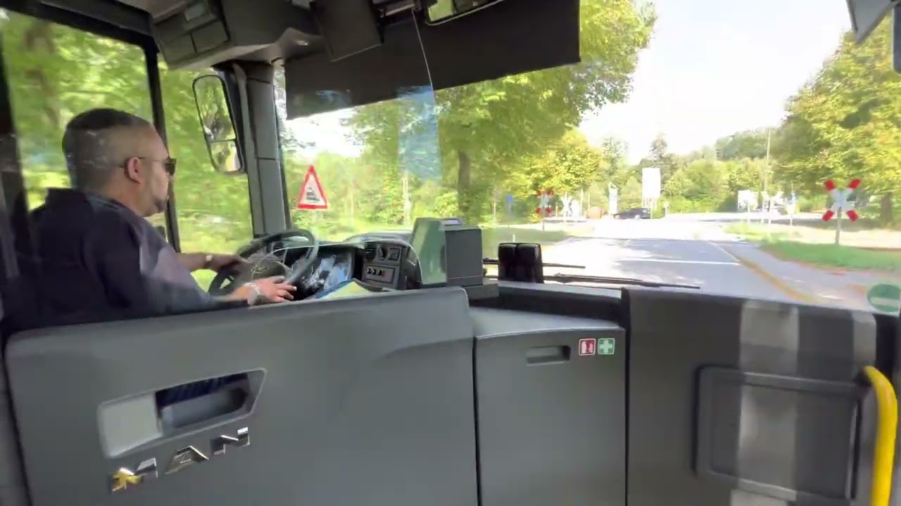 DB Regio BUS Bayern RVO Linie 9494 mit New MAN Lion's City mitfahrt von Rohrdorf Nach Rosenheim