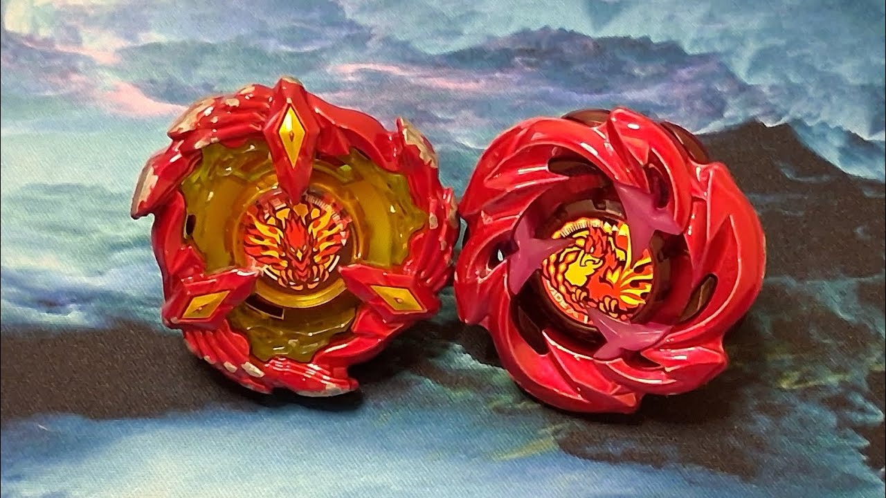 Beyblade X Phoenix Wing v.s. Phoenix Rudder 