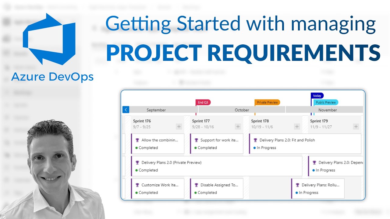 Azure DevOps - GETTING STARTED with managing PROJECT REQUIREMENTS - Tutorial for beginners