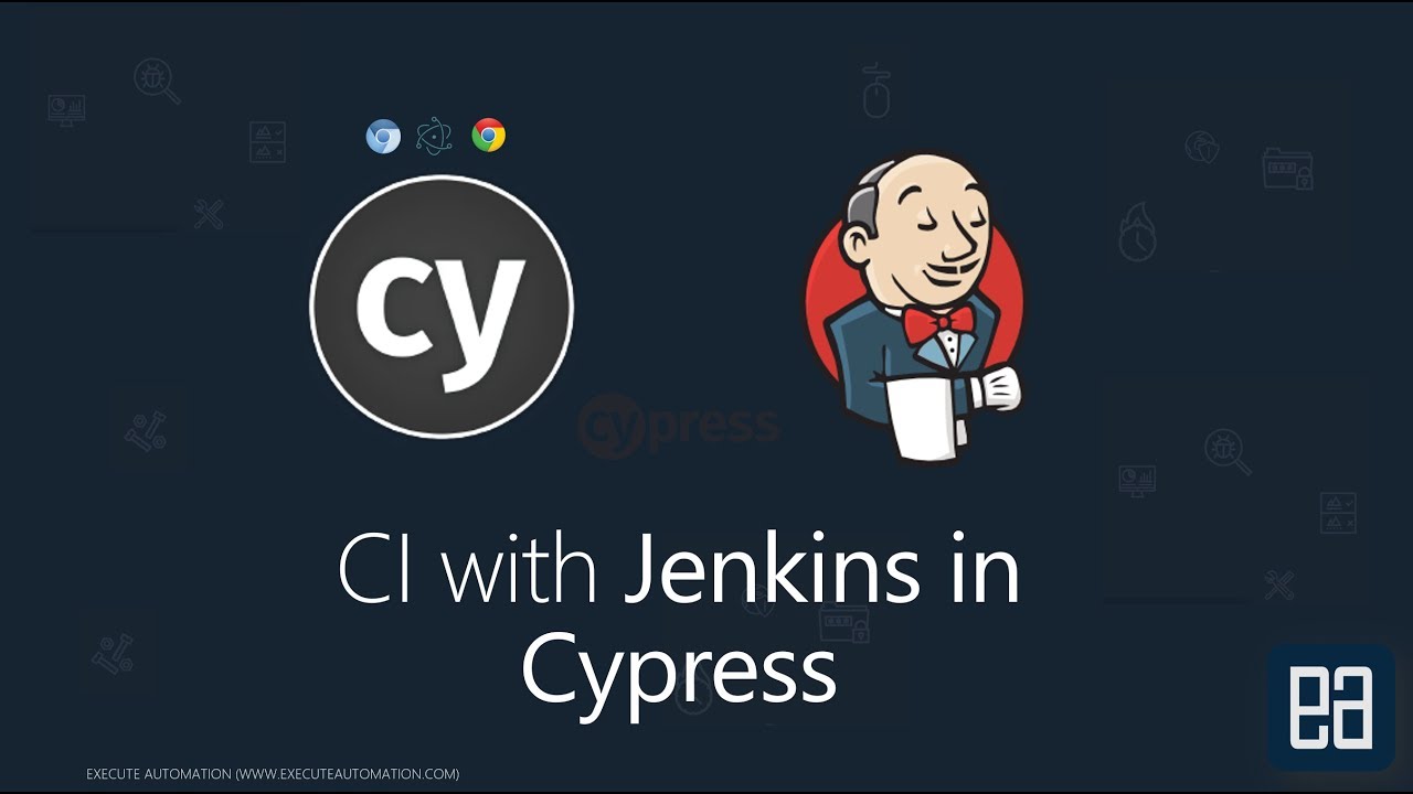CI with Jenkins build pipeline for Cypress automation testing
