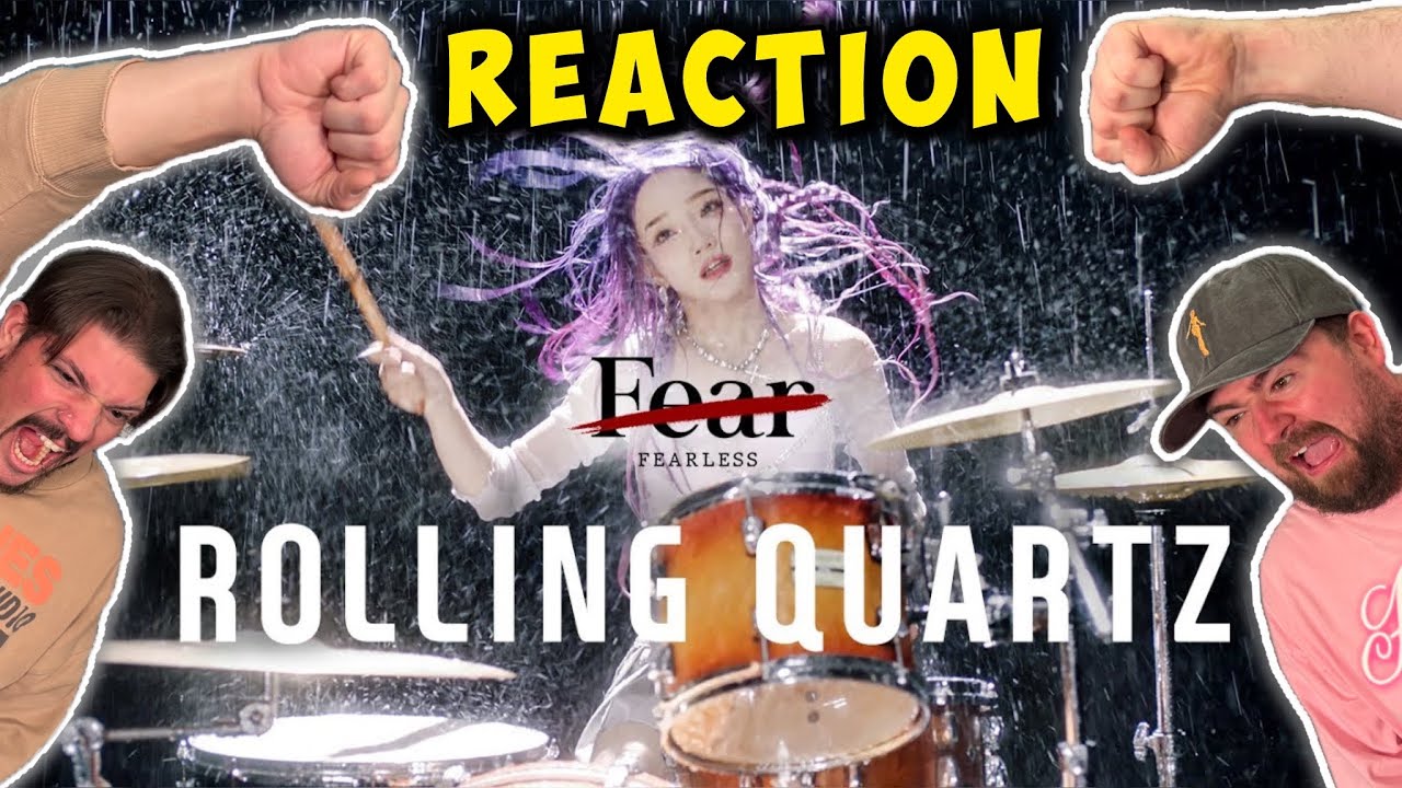 Мы впервые слушаем "FEARLESS" от Rolling Quartz! | (РЕАКЦИЯ)