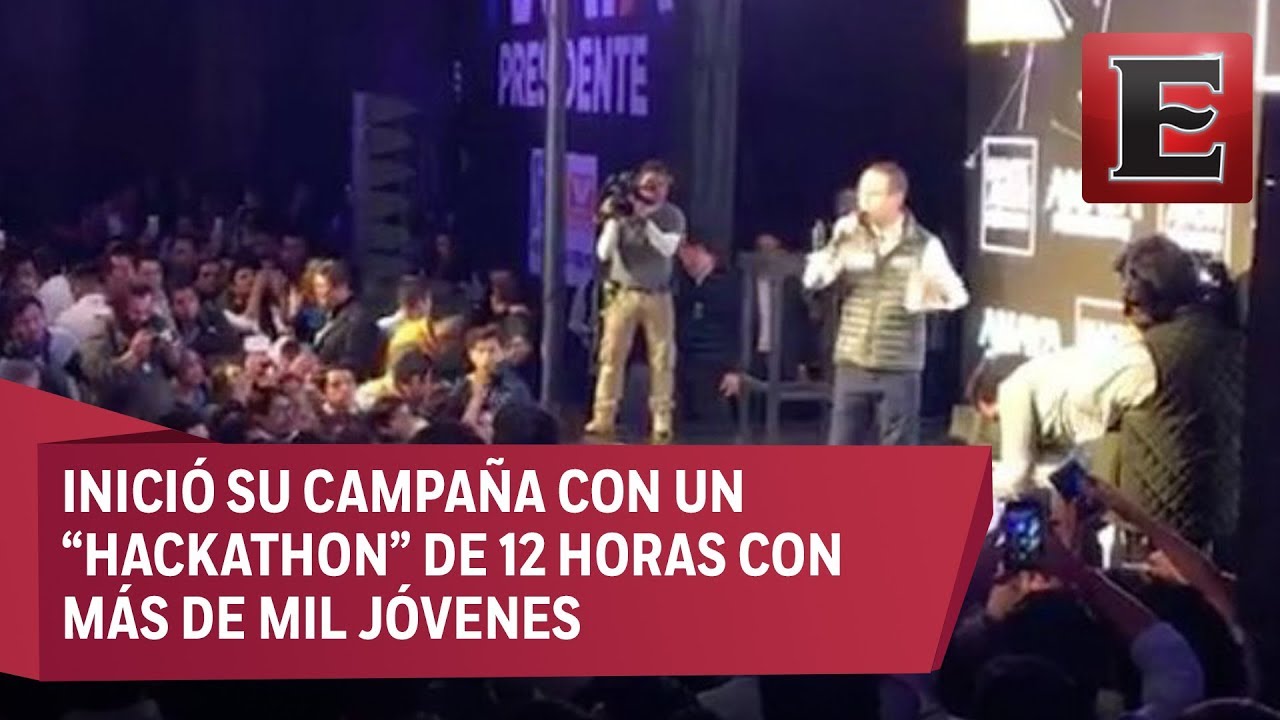 Mensaje de inicio de campa&ntilde;a de Ricardo Anaya