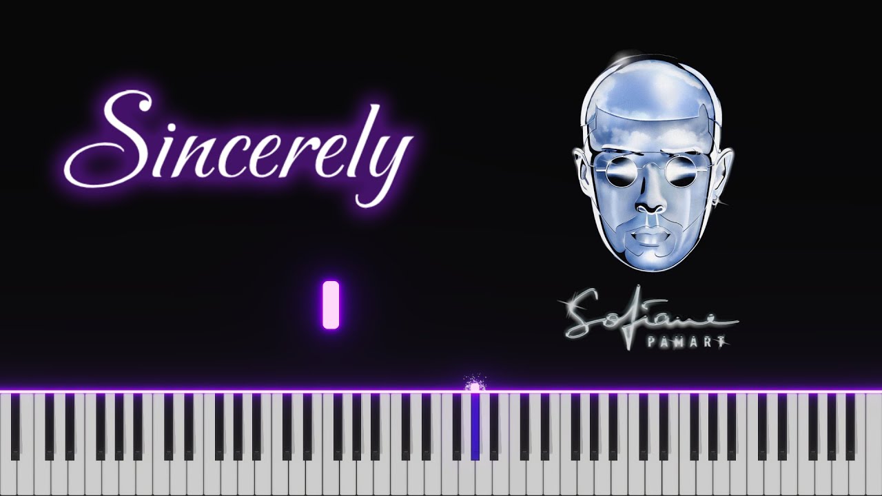 Sofiane Pamart - Sincerely [Piano Tutorial]