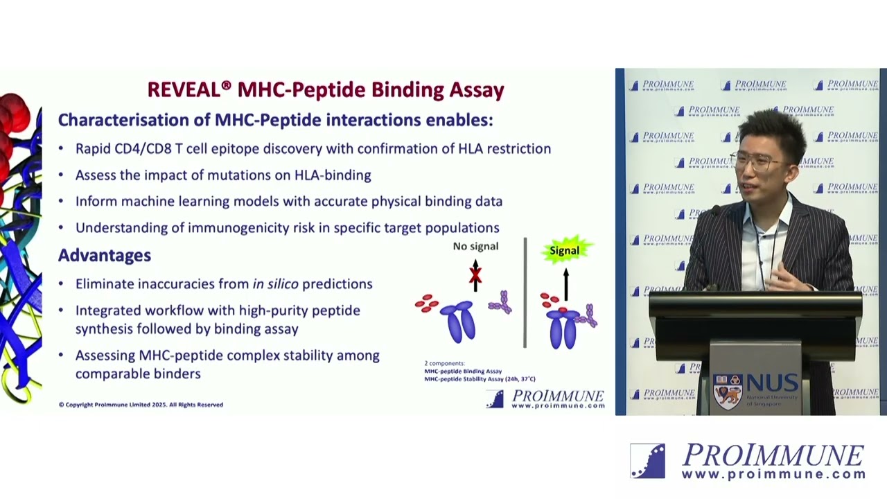 Wen Zhe Chua: T cell epitope identification & clinical immune monitoring tools - Infectious Diseases