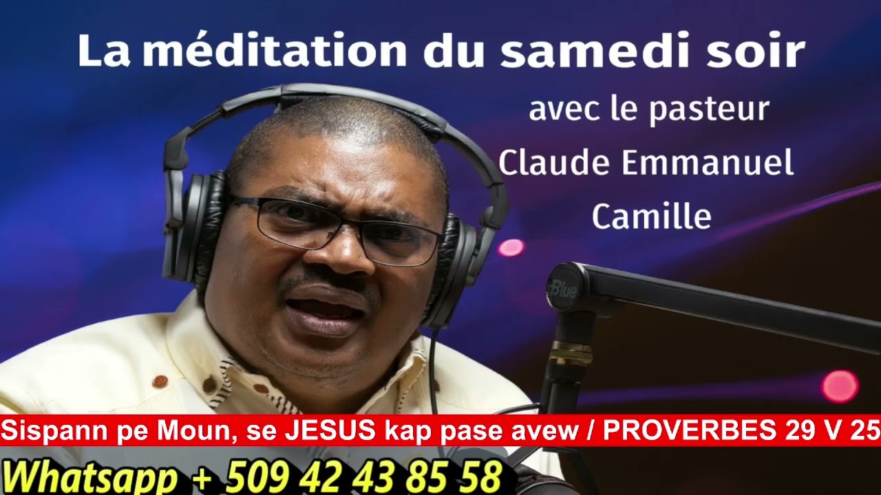 MEDITATION DU SAMEDI SOIR: Sispann pe mou se JESUS kap pase avew