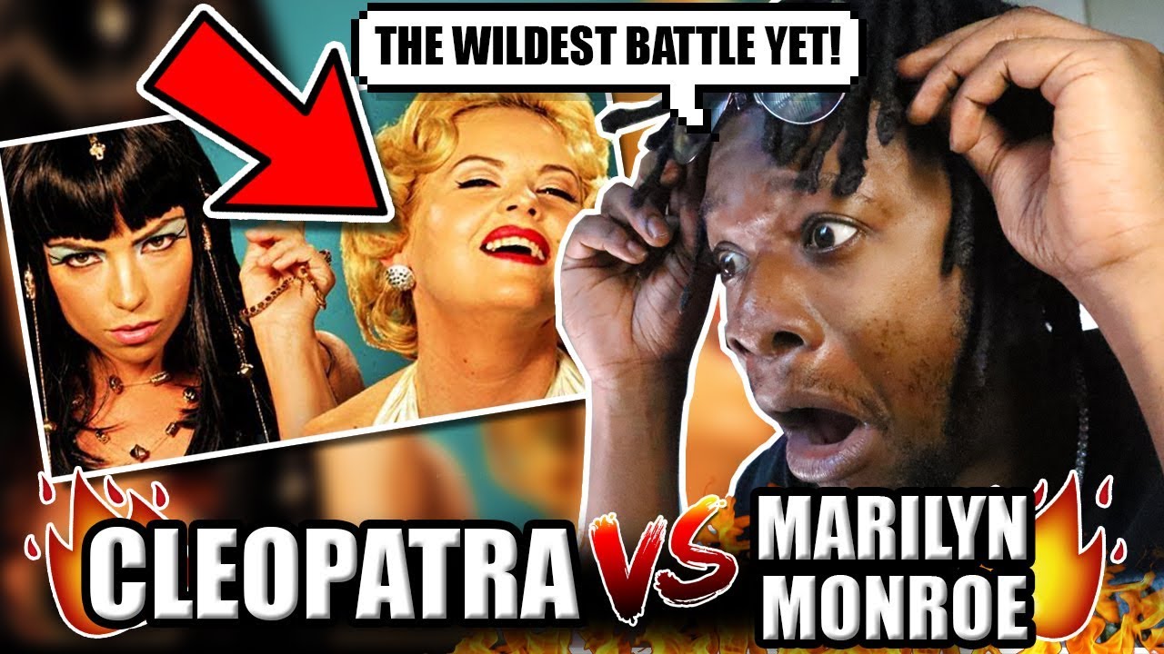 Cleopatra vs Marilyn Monroe. Epic Rap Battles of History (REACTION!)