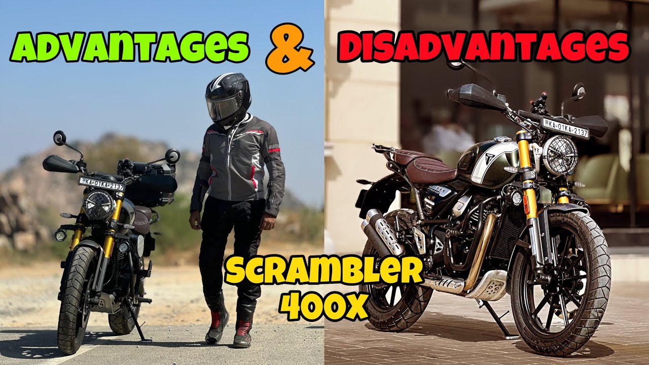 5 disadvantages of Triumph Scrambler 400x you should know | Untold truth from an Owner