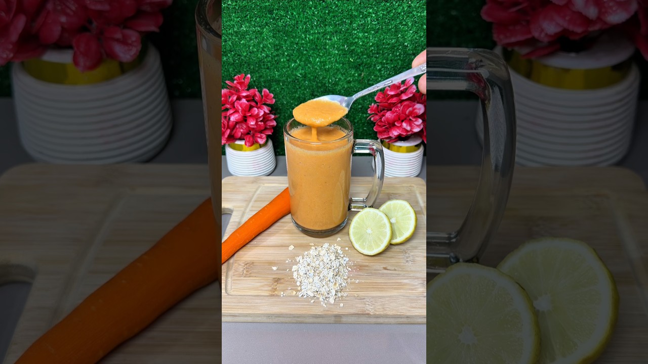 Mix oats with carrots #shorts #recipes