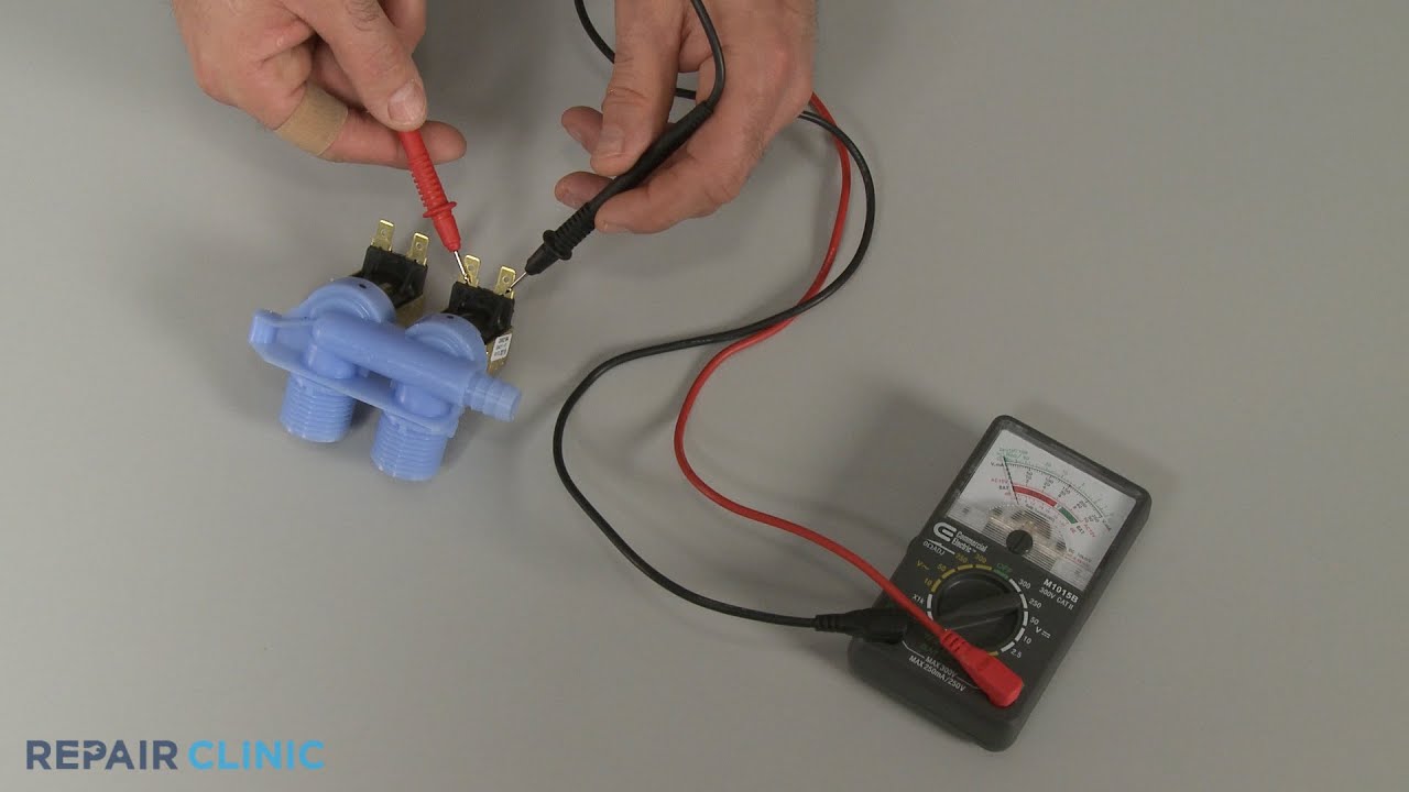 Washer Not Filling? Water Inlet Valve Testing