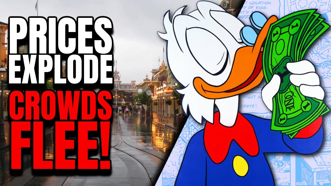 Disney World Costs EXPLODE, Crowds CRASH in September: Mainstream Media Cover Parks PANIC!