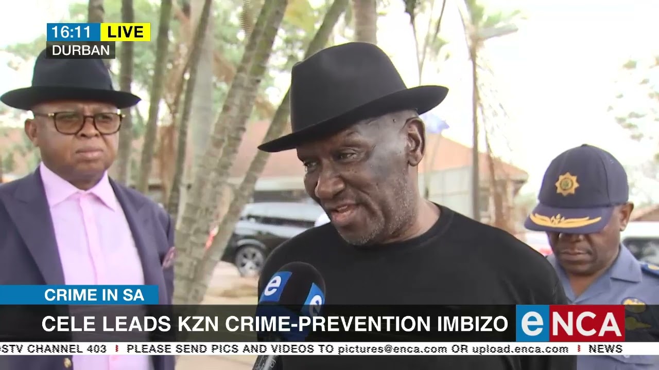 Cele leads KZN crime prevention Imbizo