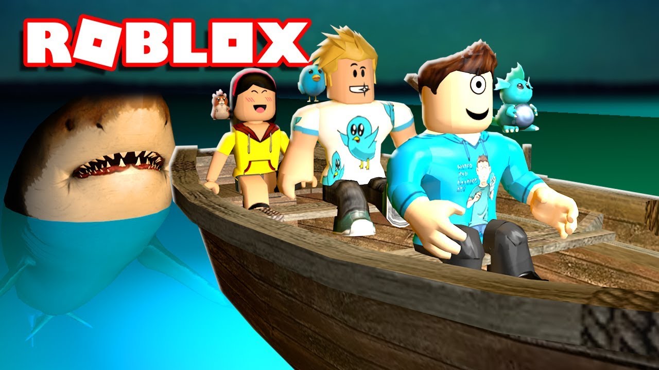 THERE'S A SHARK!!! | Roblox Shark Bite w/ Gamer Chad and Dollastic Plays! | MicroGuardian