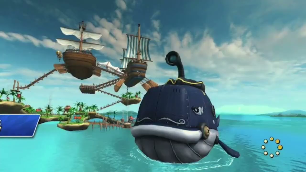 Sonic & Sega All-Stars Racing - Monkey Cup (Advanced)