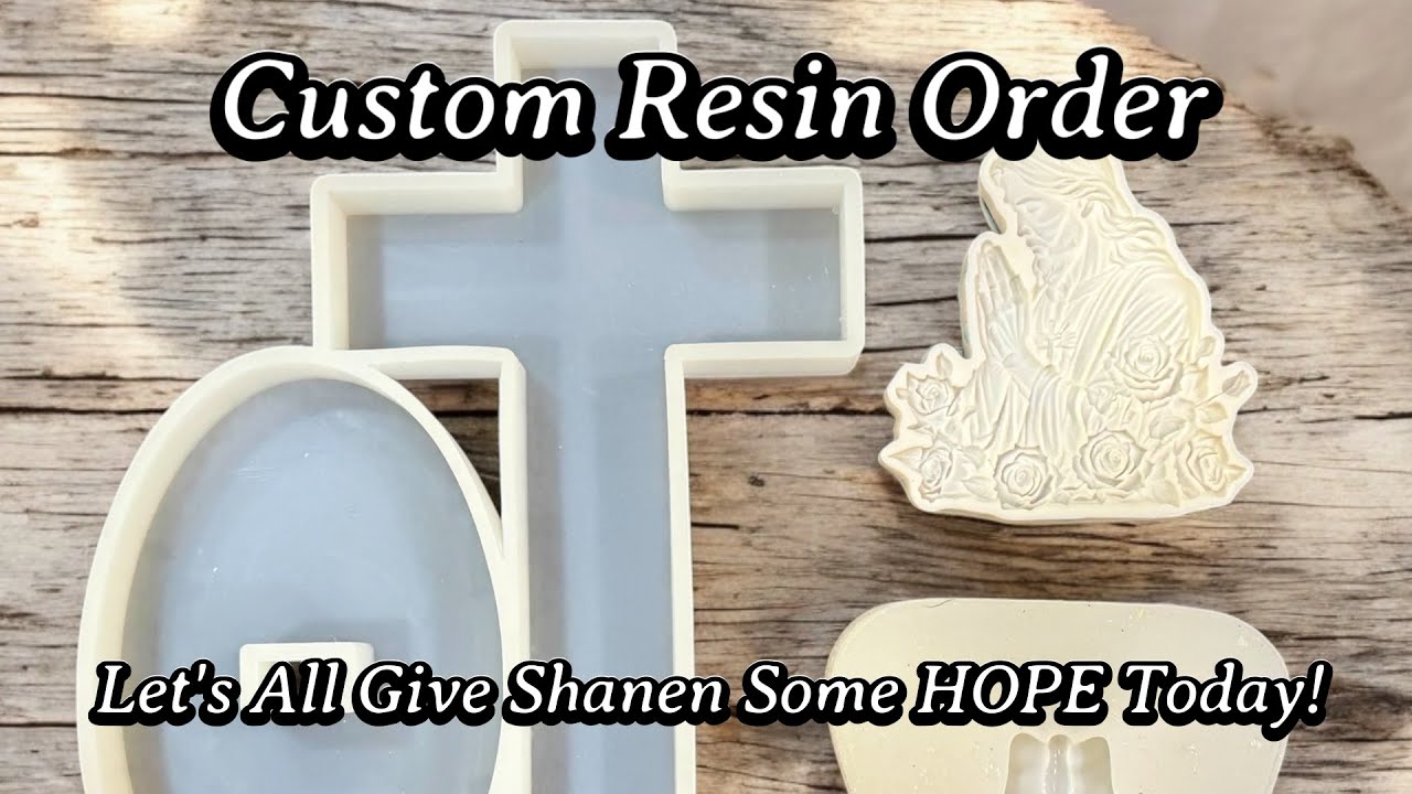 #789 A Very Special Custom Order To Give HOPE To Shanen! Beautiful Cross With Jesus Molds