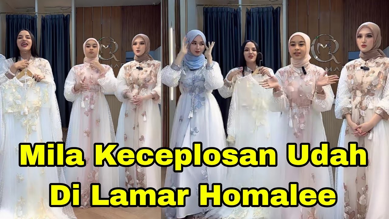 LIVE MILA KECEPLOSAN UDAH DI LAMAR ABI VALEN,, HOMALEEE