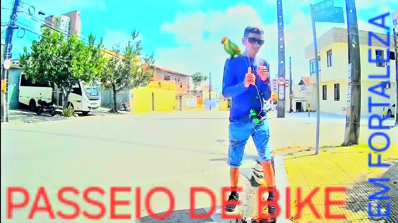 PASSEIO DE BIKE EM FORTALEZA CEARÁ. 