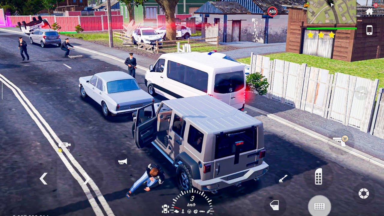 MadOut2 EPIC POLICE CHASE! 🚨 Intense Car Crash & Gang Shootout Gameplay