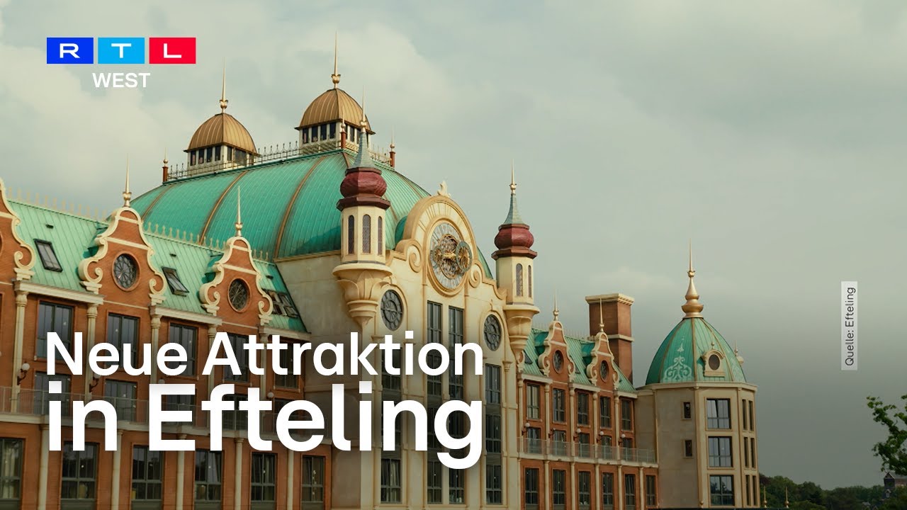 Neue Attraktion in Efteling - Glamouröses Grand Hotel | RTL WEST