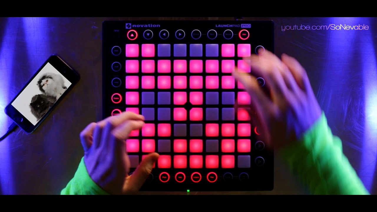 Siri vs Nev - Cats and Boots Beatbox Launchpad Pro Battle (Robert Clouth)