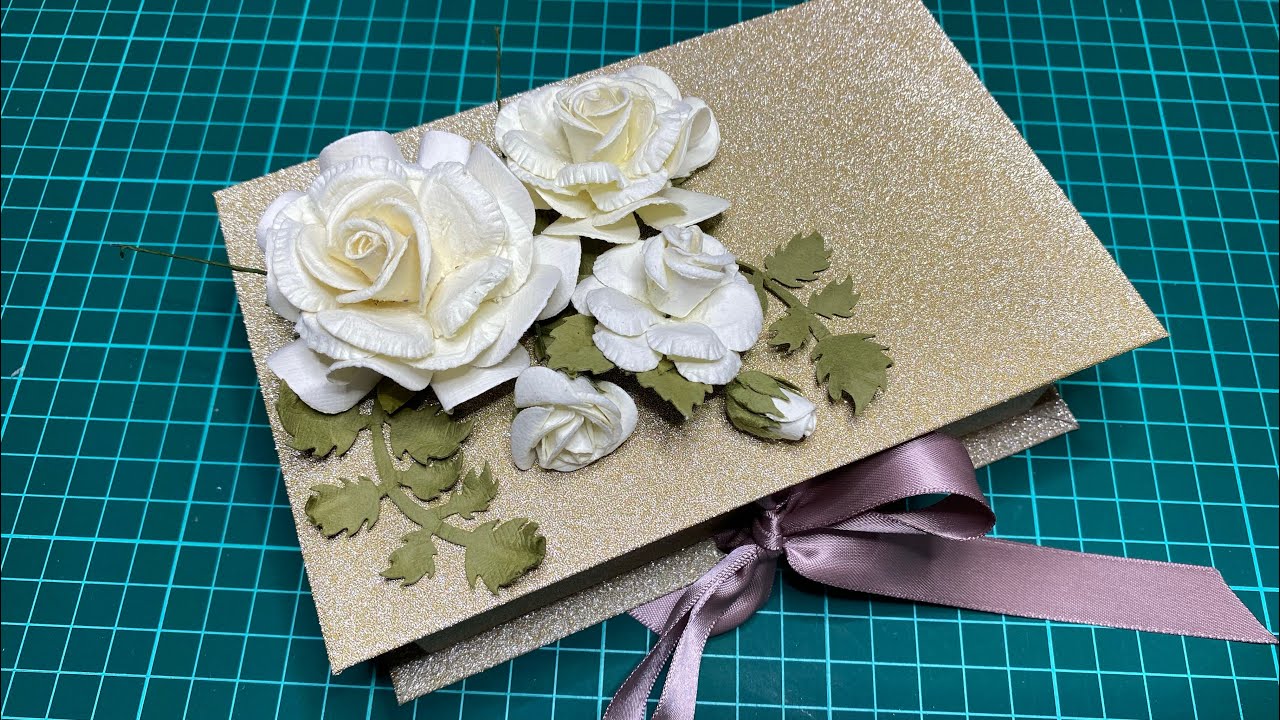 МК Коробка шкатулка своими руками 🎁.  Handmade gift box 🎁