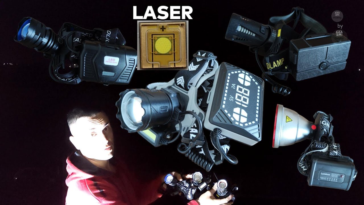 LASER headlamps - The most reliable LASER LED headlamps with motion sensor