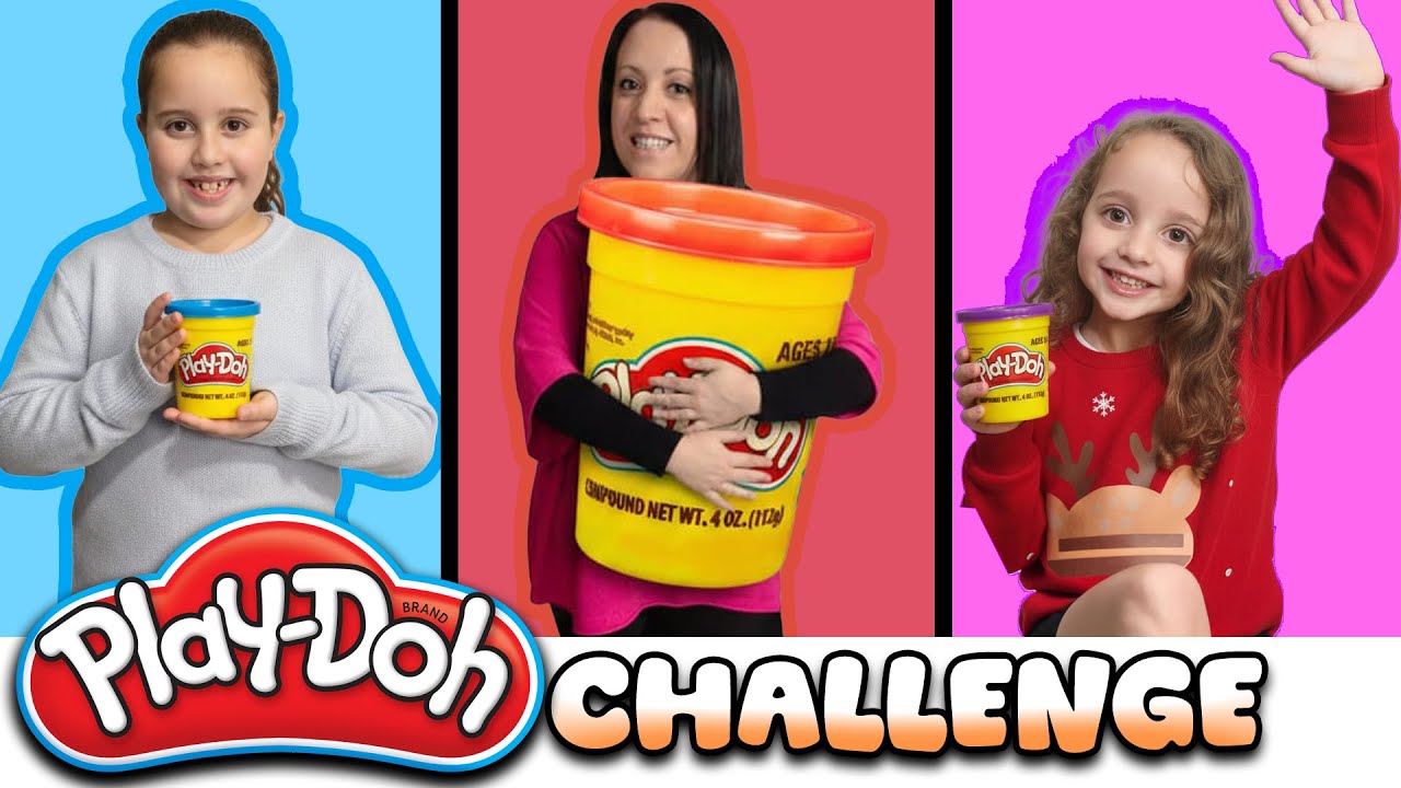 Facciamo delle sculture con il play-doh! [CHALLENGE]