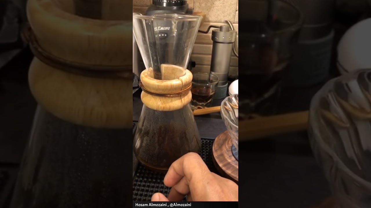 سوالف قهوة ،، ادوات التقطير او الترشيح مقارنات بسيطه V60 & chemex & kalita &aeropress #المزيني